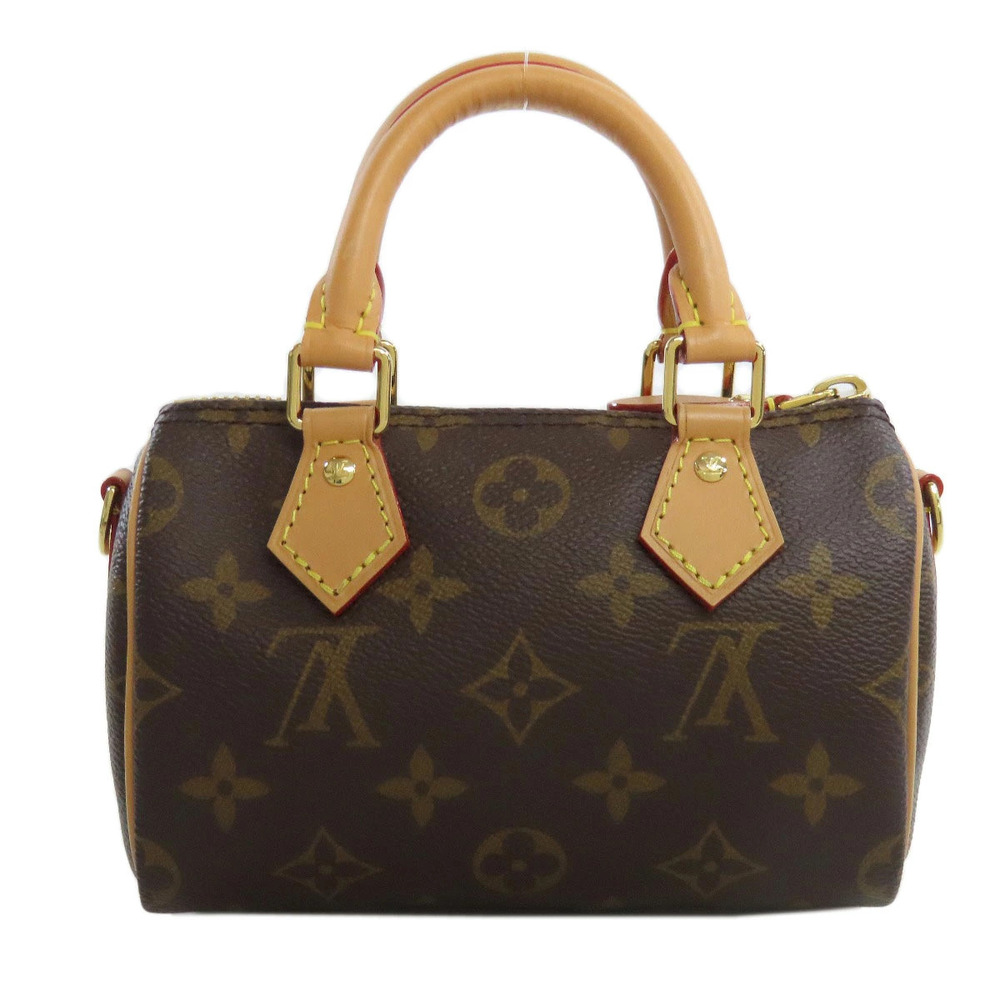 Louis Vuitton Speedy Tote Bag Monogram Canvas Brown